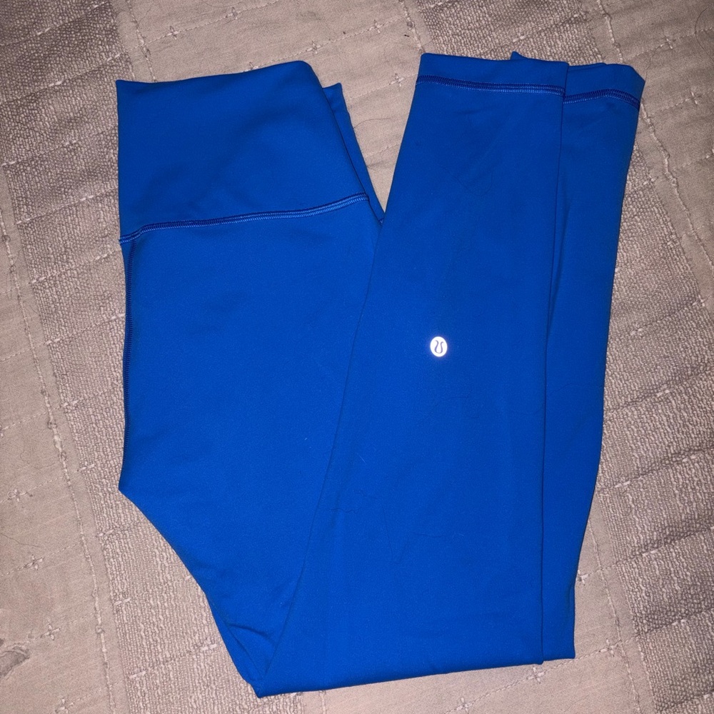 Lululemon Athletica Vibrant Blue Leggings